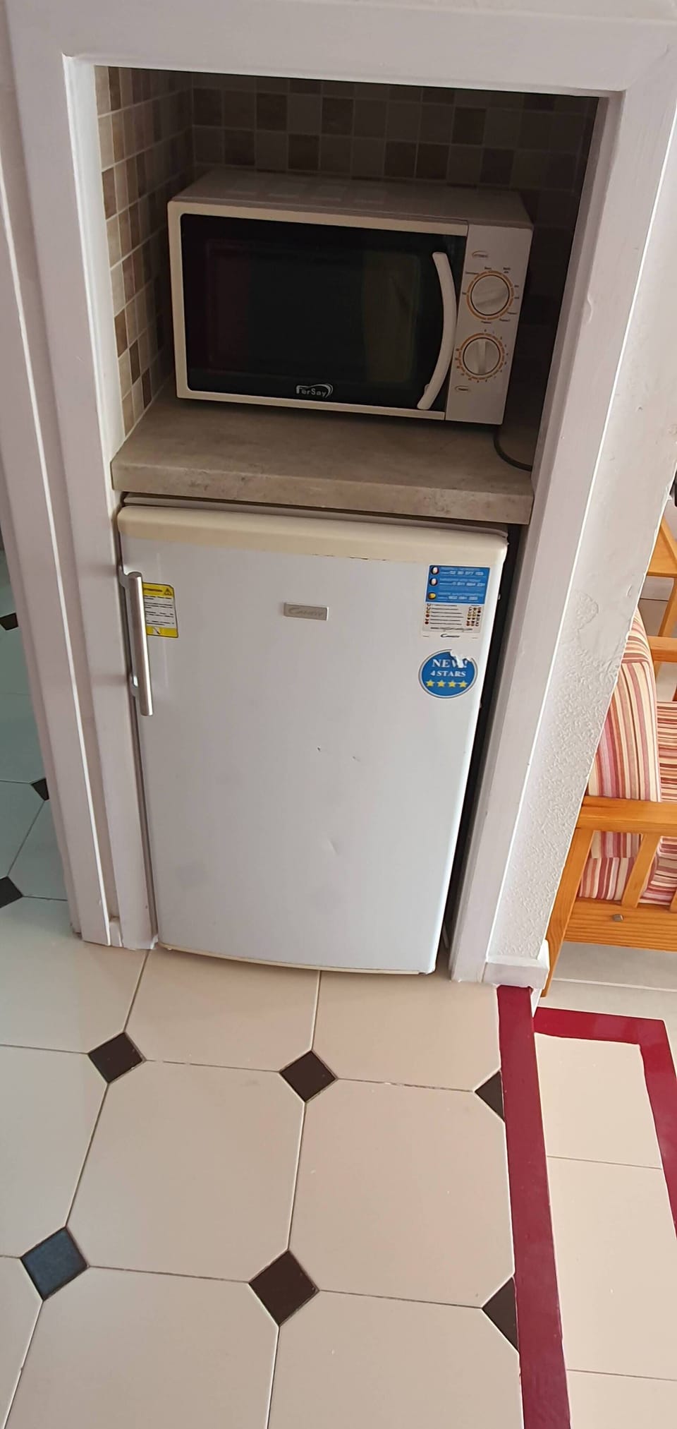 Fridge & Microwave