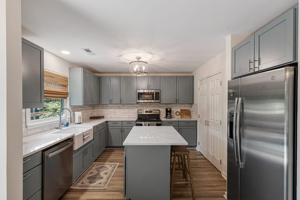 Newly renovated kitchen 