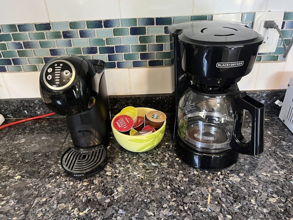 Nespresso and Coffee Maker