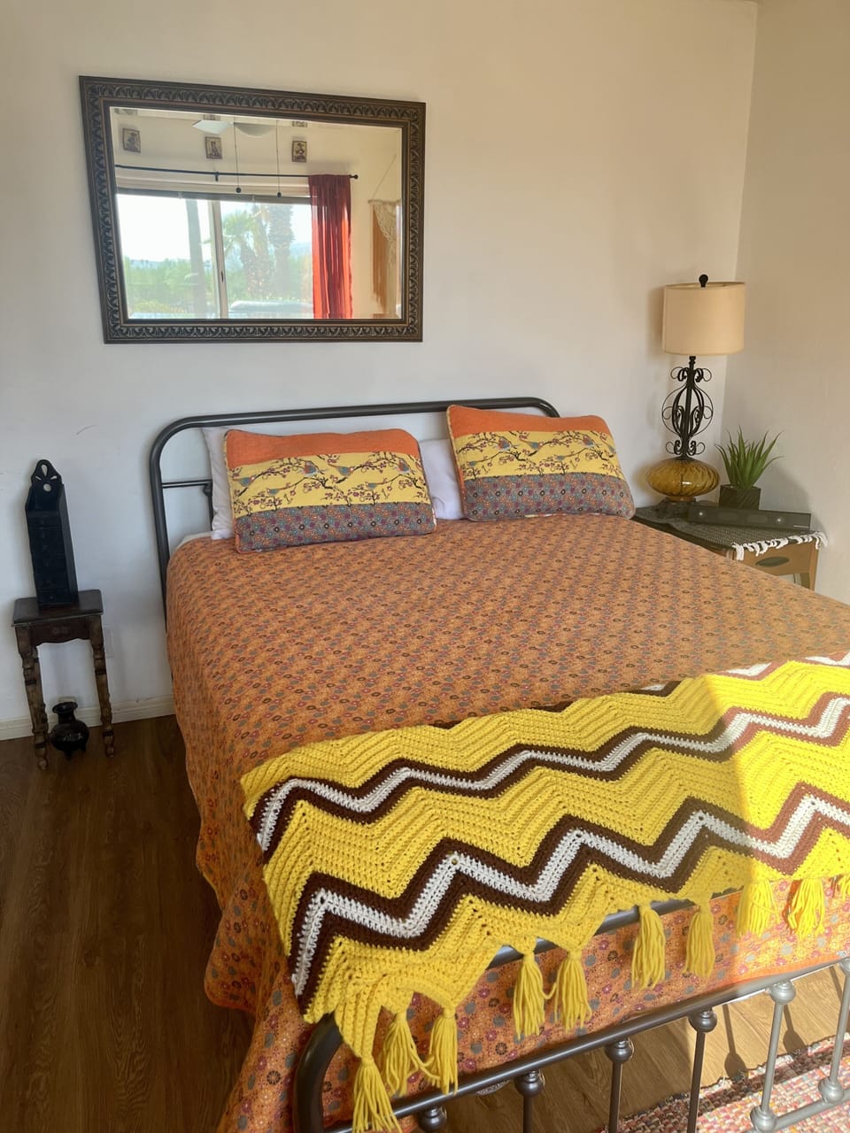 Ocotillo room has a queen size bed with large closet