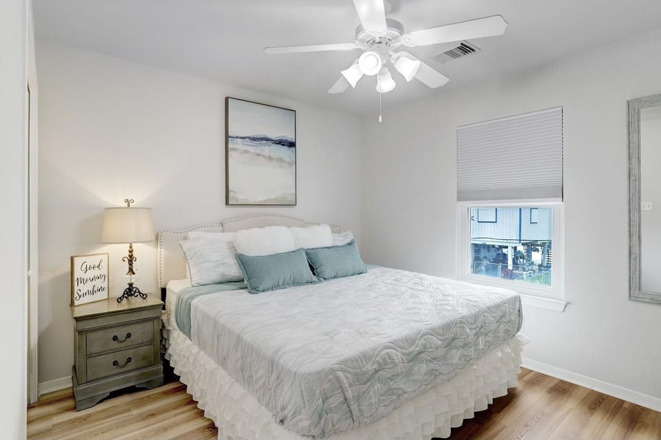 Master room with a king bed!