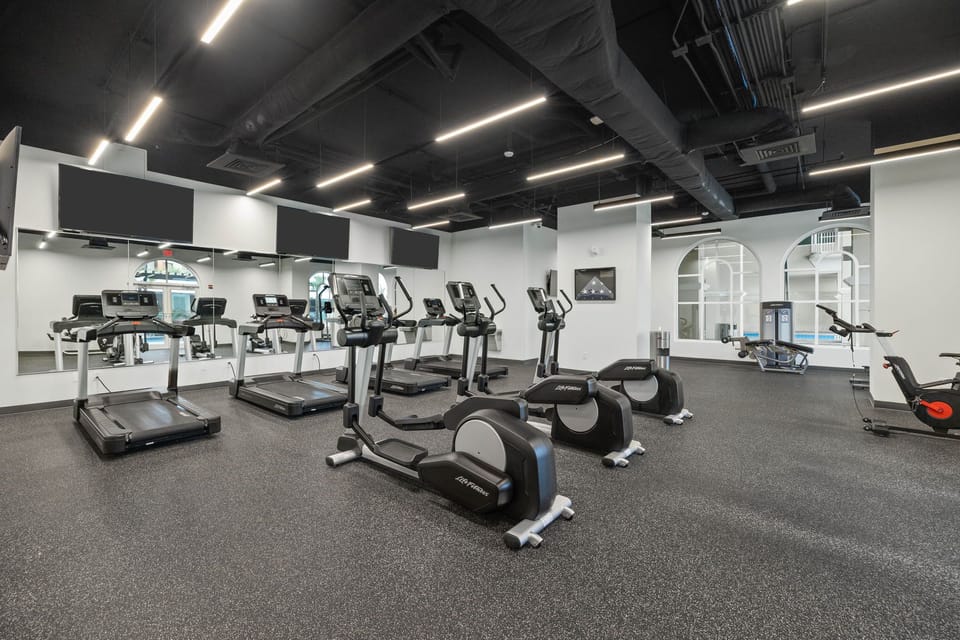 brand new on-site state-of-the-art fitness center on ground level of Tower III