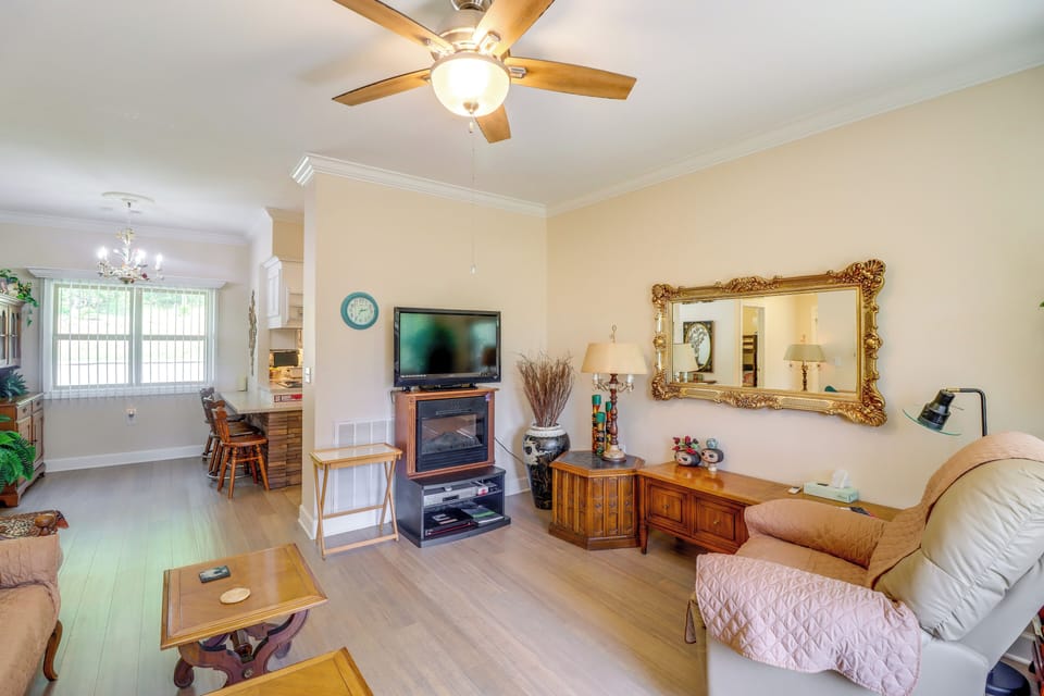 Living Room | Electric Fireplace