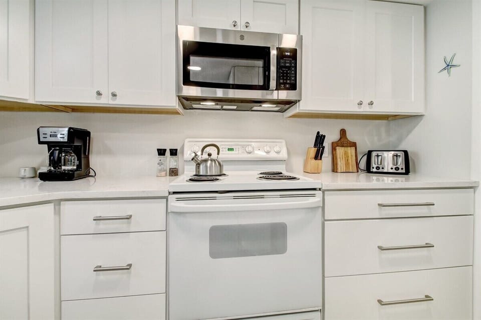 Stove and microwave