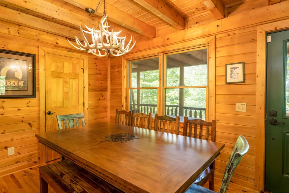 Indoor Dining Table Seats Ten