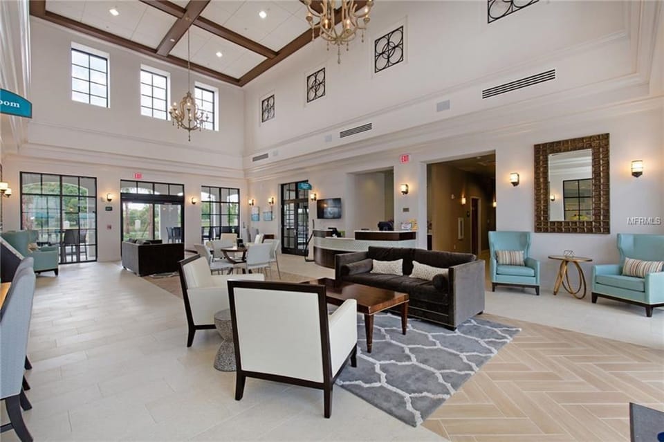 club house lobby