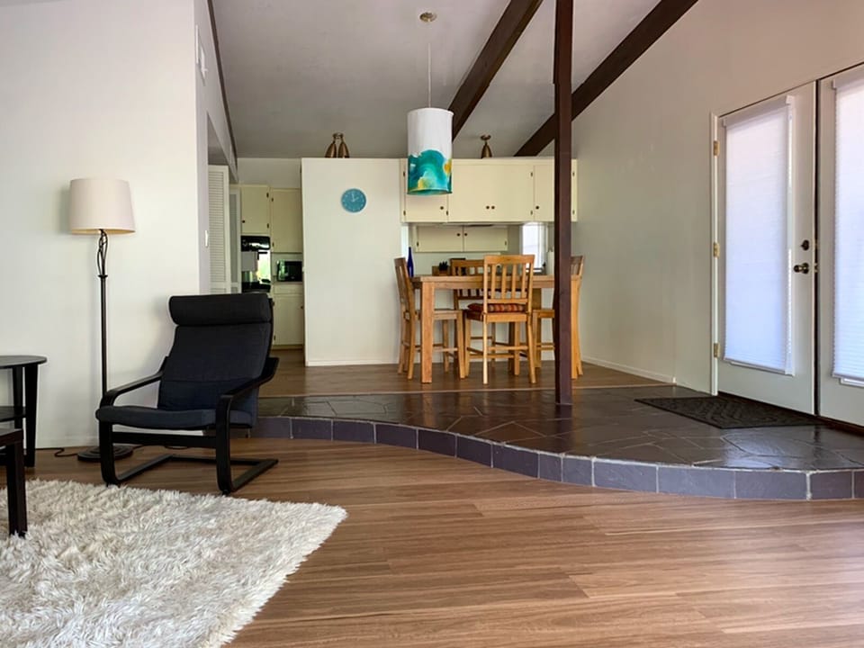 The dining room