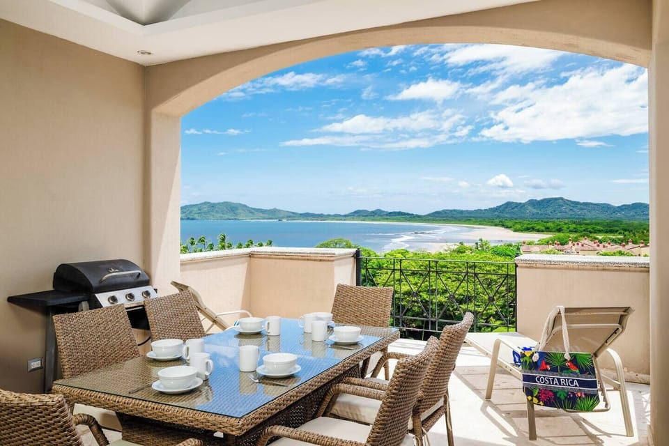 Enjoy a meal or an afternoon in the sun on your private balcony 