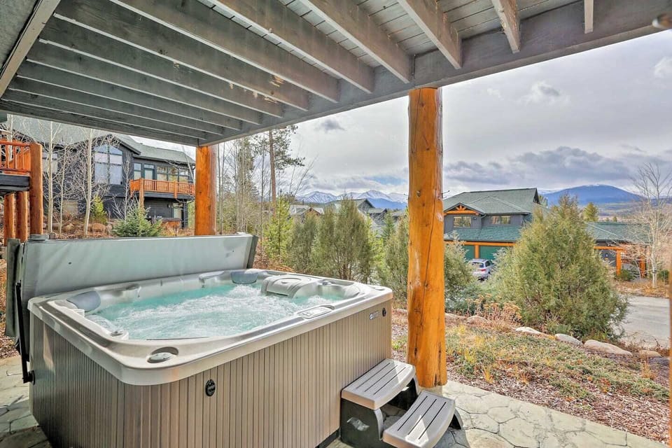 Hot Tub with a view
