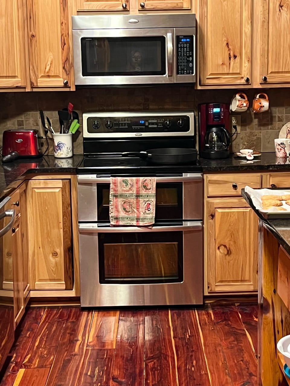 Whirlpool double oven