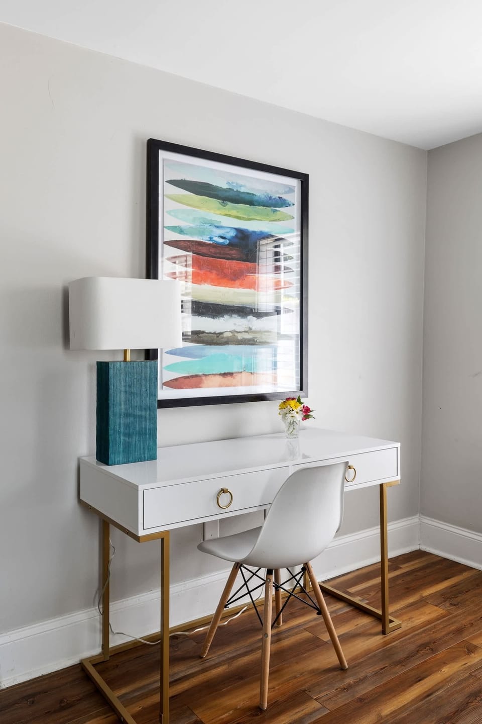Work station in bedroom 3 