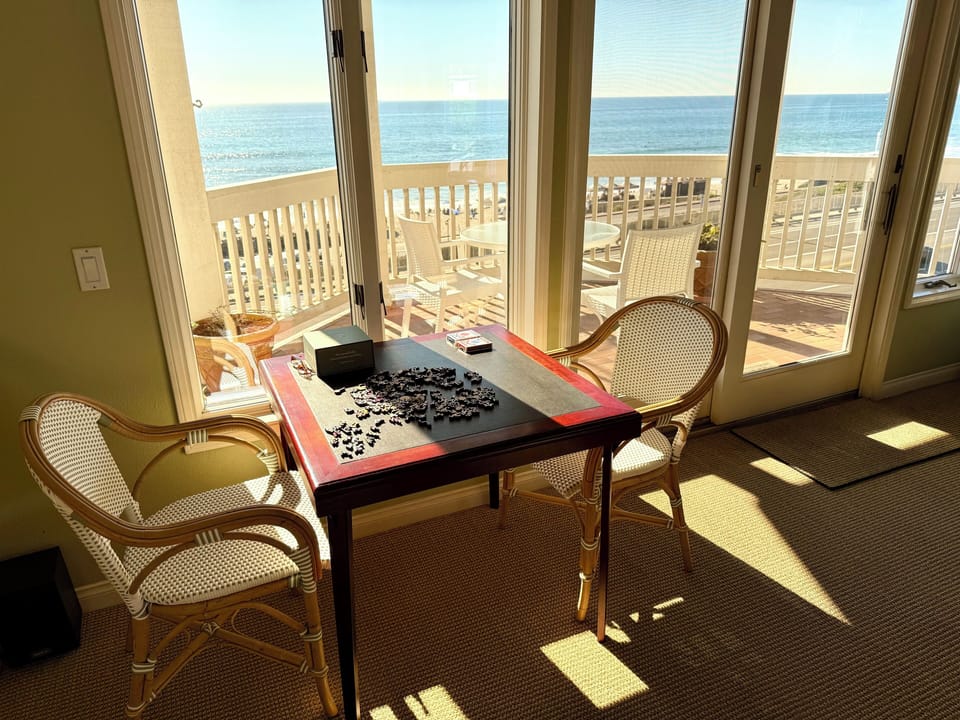Game Table in Living Room