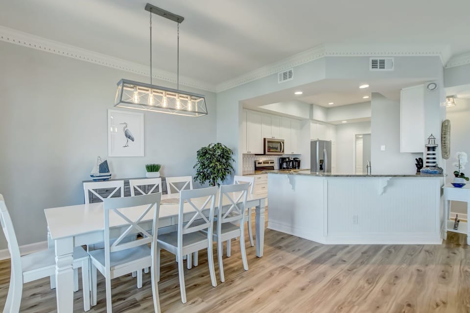 Dining Area Adjacent To Kitchen