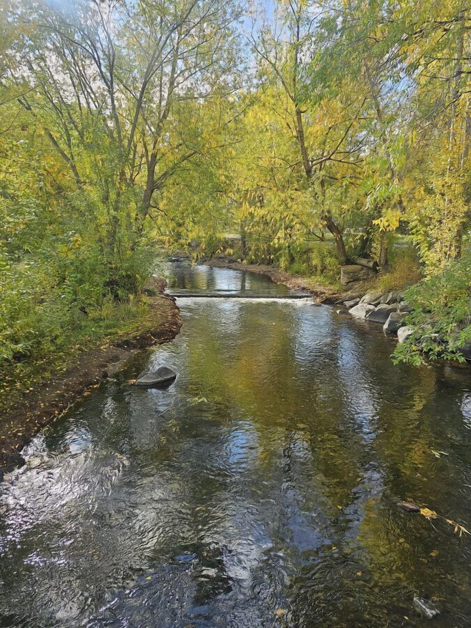 Enjoy Baker City`s riverwalk near the Powder River