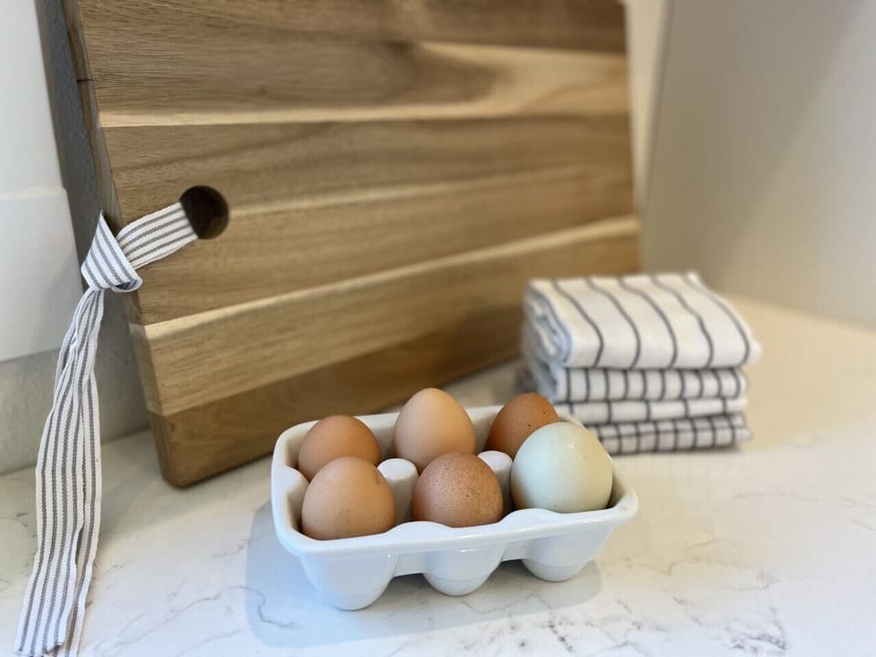 Farm-fresh eggs!