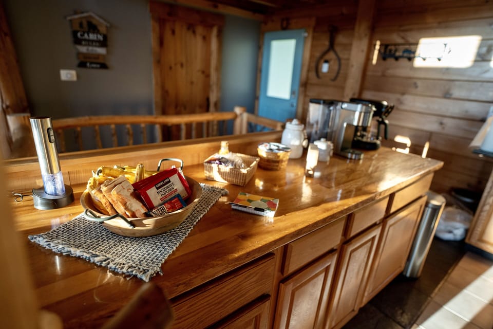 Coffe & tea station.