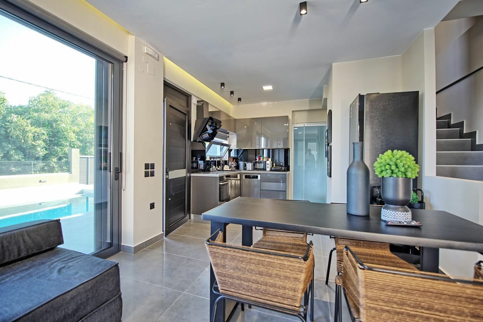 Dining Room, Kitchen, Living Room