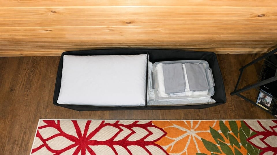 Spare Bedding In Loft