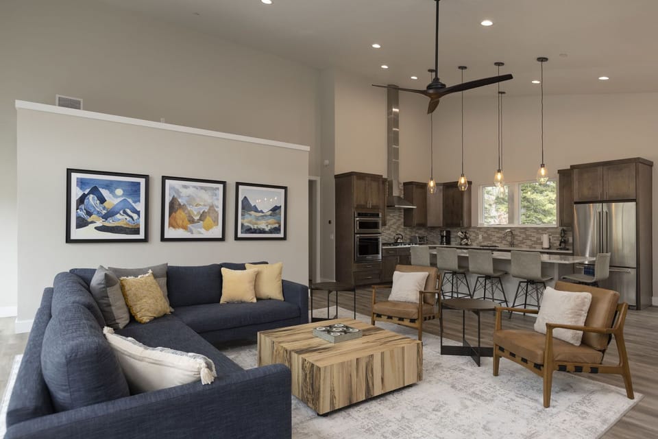 Main Living Space, Kitchen and Dining