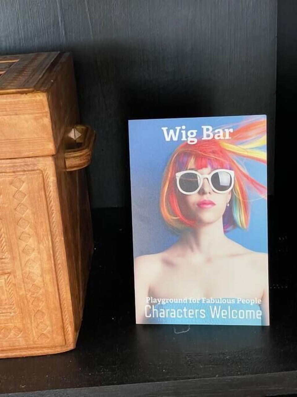 Our wig bar features wigs curated by drag queens from RuPaul's Race and music from Billboard #1 DJs