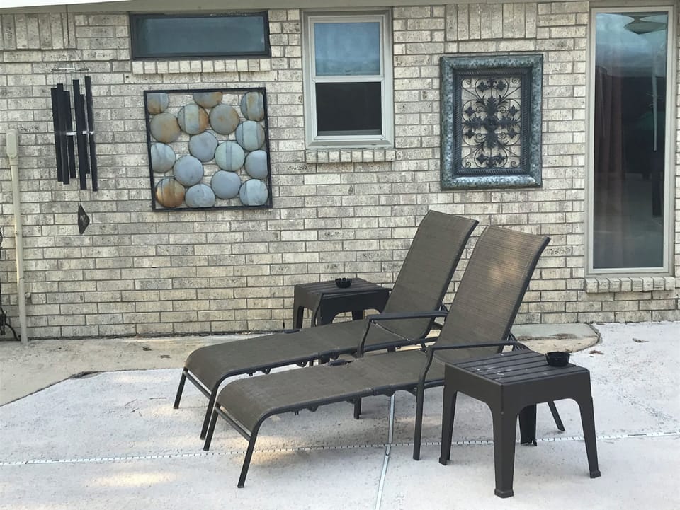 Catch Some Rays On The Patio