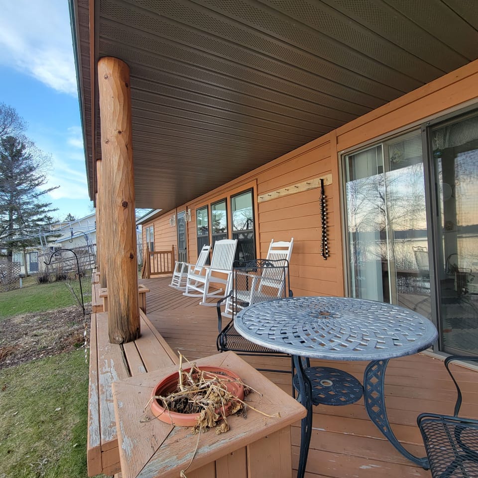 West deck.