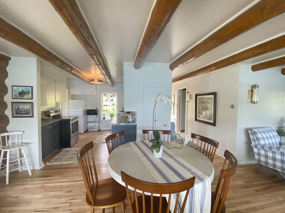 Historic charm in all rooms of the cottage