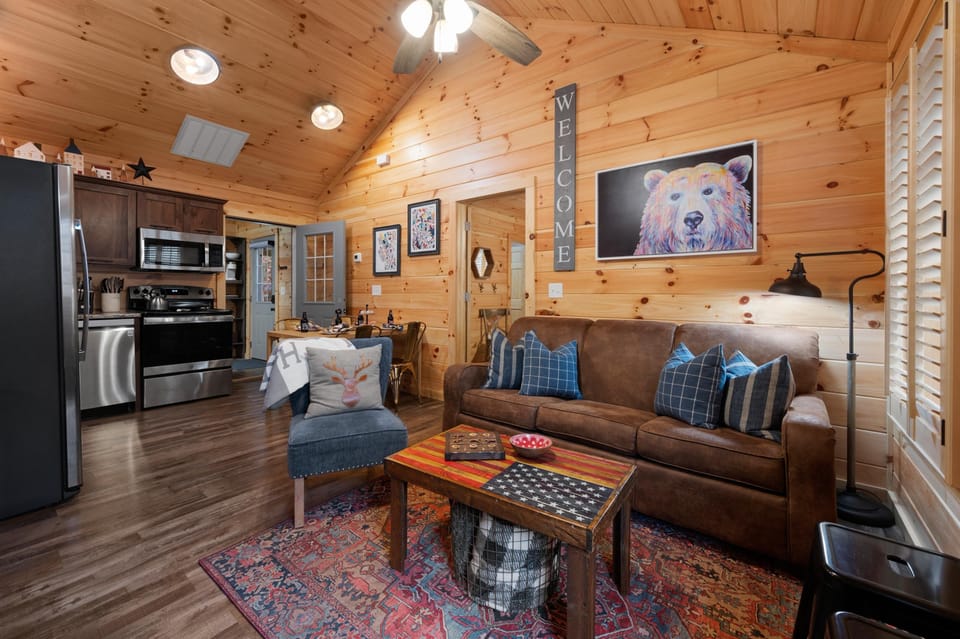 Living / dining / kitchen space