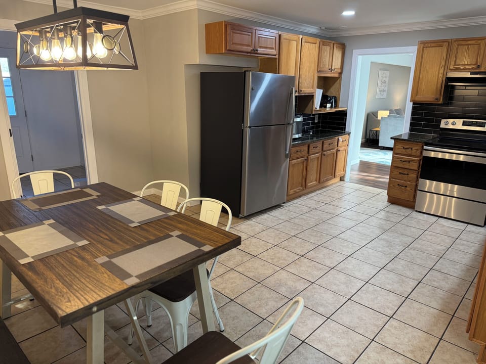 Kitchen and dinning room
