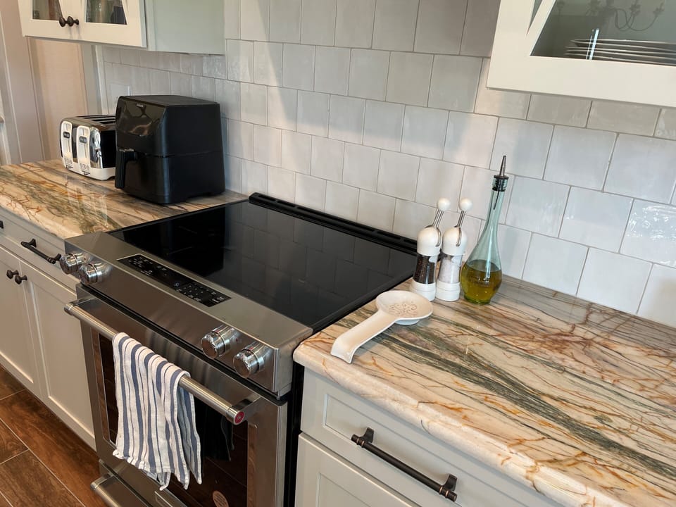 Stove and oven combo