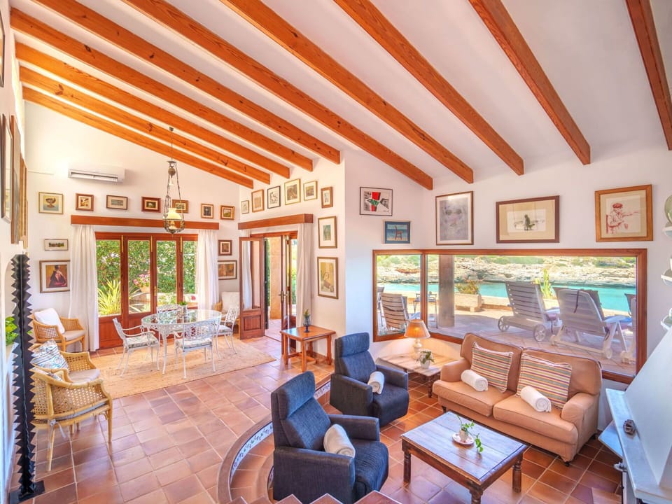 Property, Picture Frame, Furniture, Couch, Orange, Table, Wood, Architecture, Interior Design, Floor