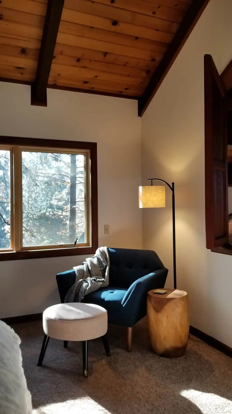 Primary bedroom armchairs