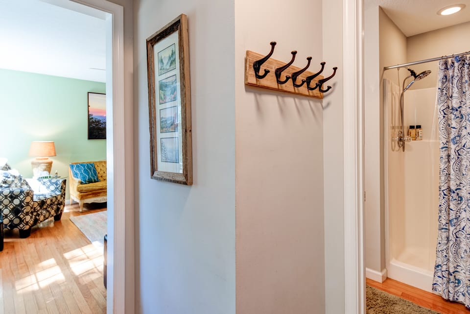 Downstairs entry. 