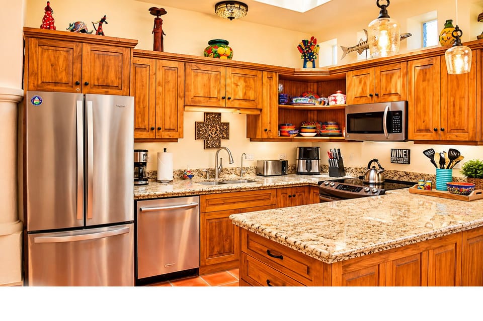 Fully equipped kitchen