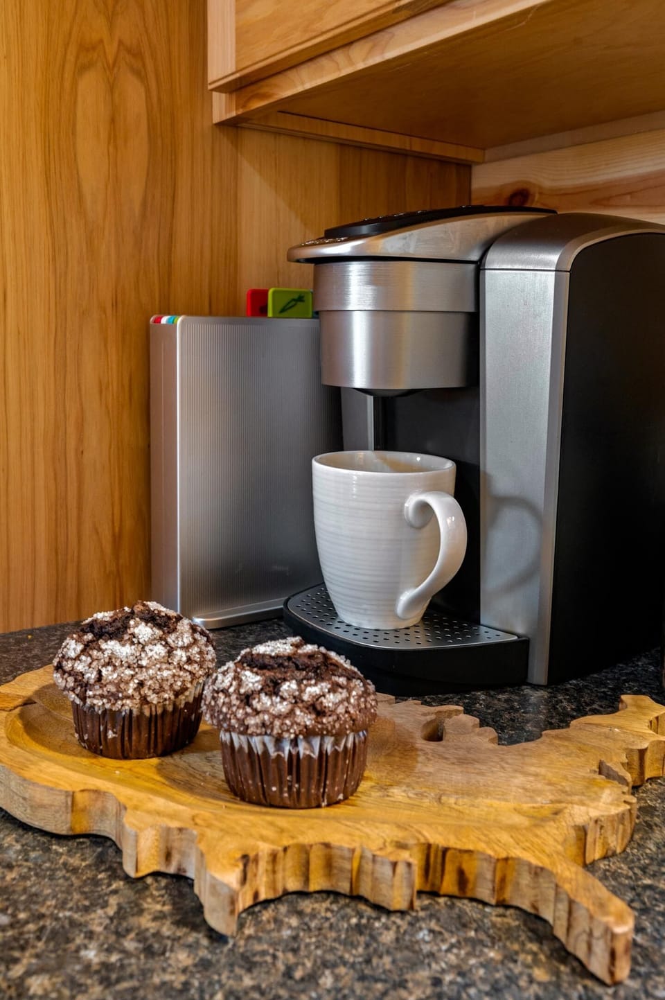 Keurig coffee maker and we provide k cups