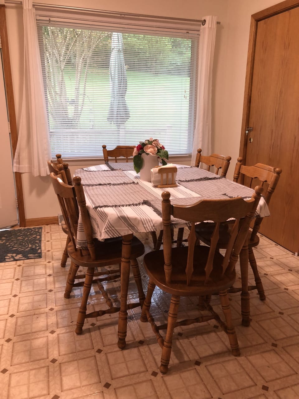 Indoor dining area