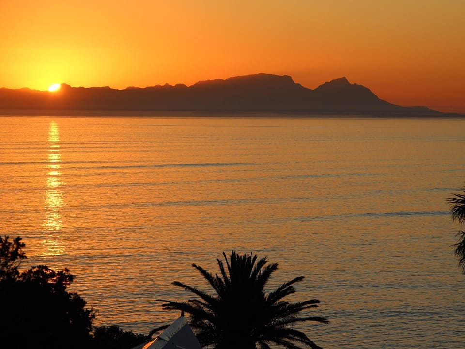 View of Table mountain from the balcony