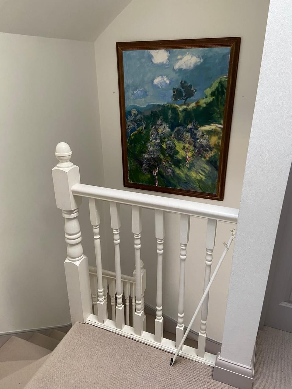 Upstairs landing