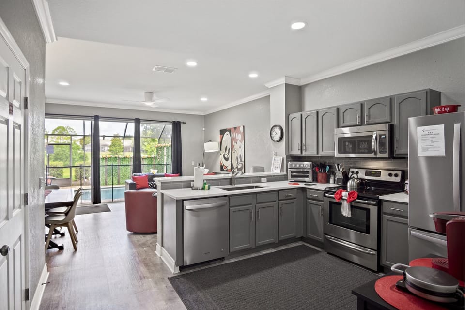 Mickey Themed Kitchen