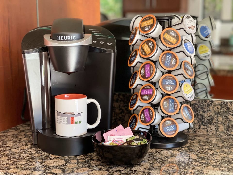 Coffee Station, including French Press