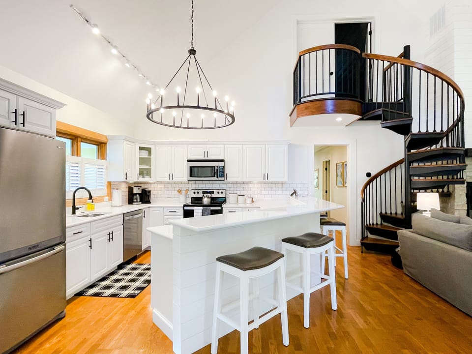 Our completely updated kitchen includes everything you need to cook great meals