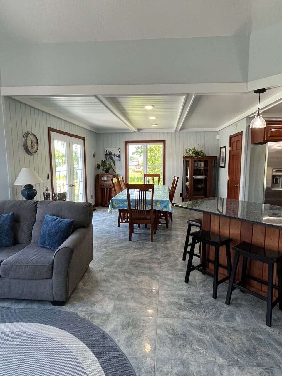 Looking at dining room from living room
