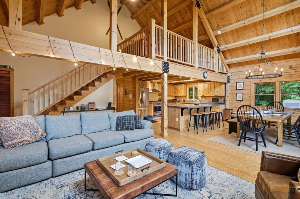 A great open layout for multiple families.