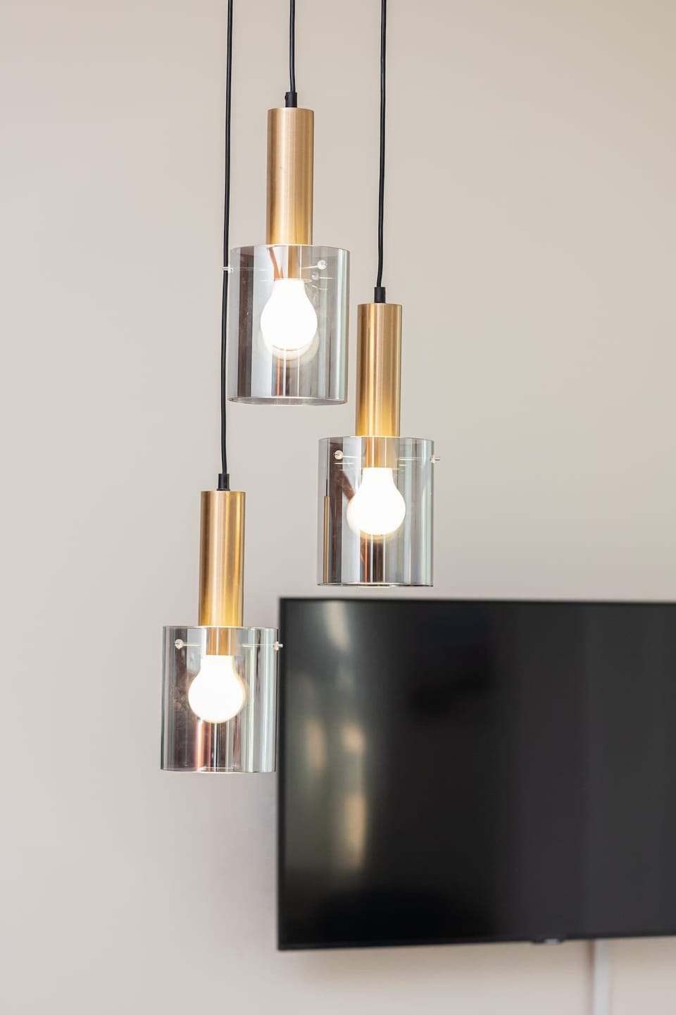 Stylish accessories in the apartment. 
