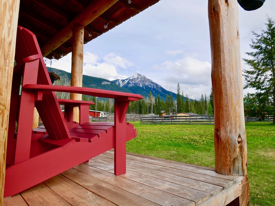 View from the patio
