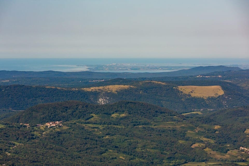500 meters from the house you will encounter a gorgeous view of Adriatic sea