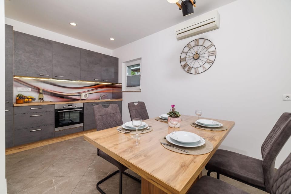 kitchen with dining room