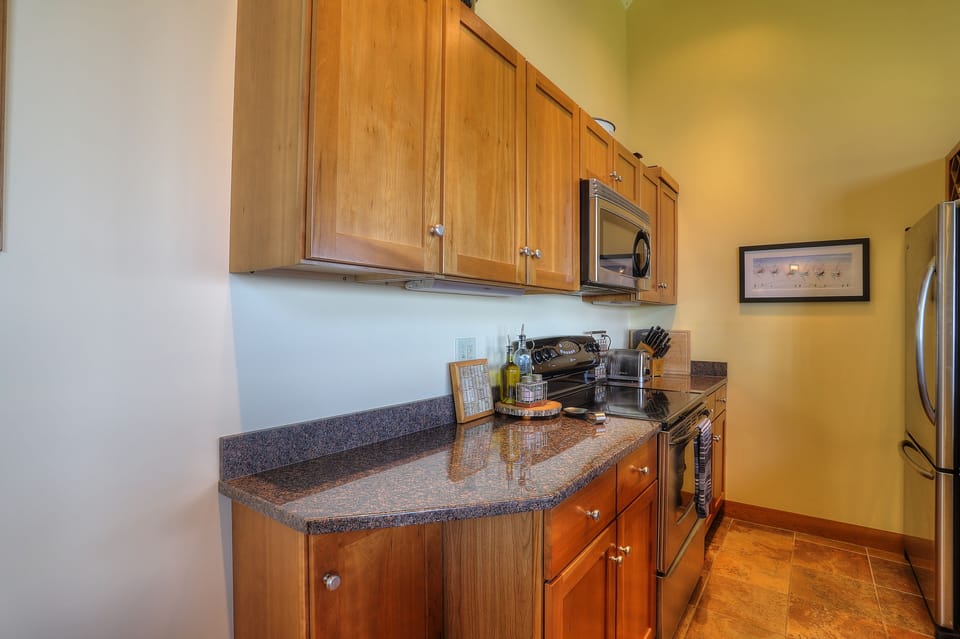Fully equipped kitchen