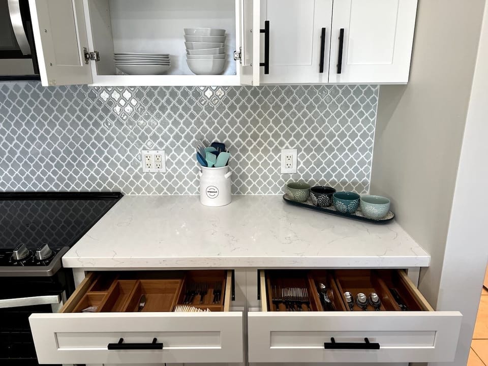 Plates, bowls, utensils, just bring yourself! 