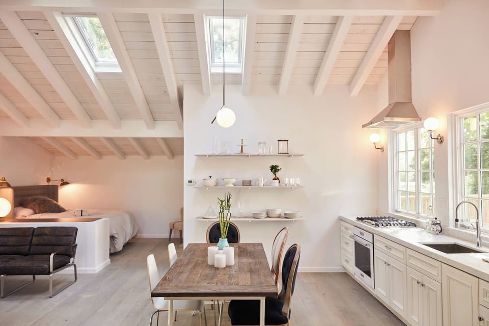 Main House kitchen and dining space